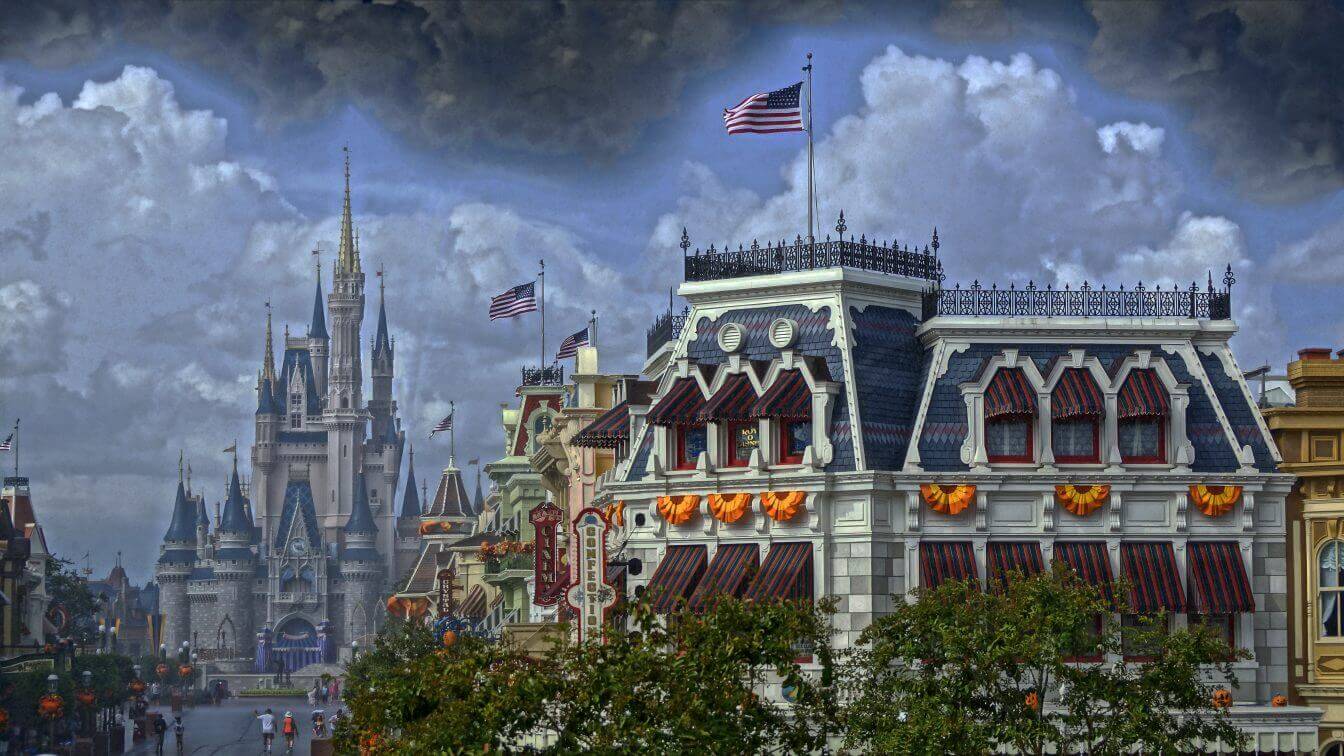 Main Street U.S.A. at the Magic Kingdom at Walt Disney World in Lake Buena Vista, Florida