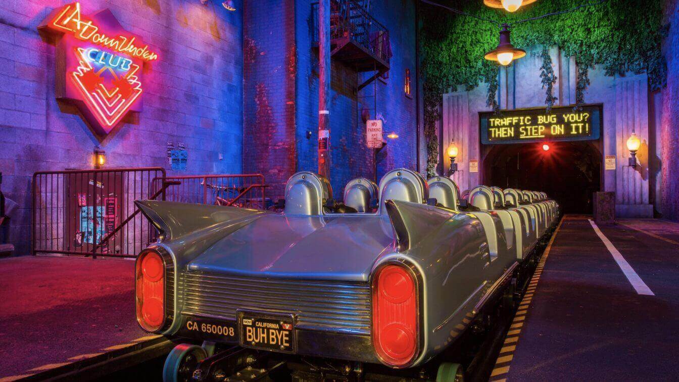 The Rock 'n' Roller Coaster at Disney's Hollywood Studios at Walt Disney World in Lake Buena Vista, Florida